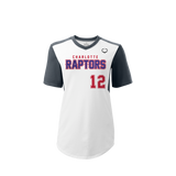 Wilson Girl's E810 V-neck Pullover Softball Jersey-3