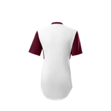 Wilson Girl's E810 V-neck Pullover Softball Jersey-2
