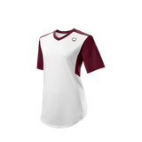 Wilson Girl's E810 V-neck Pullover Softball Jersey-3