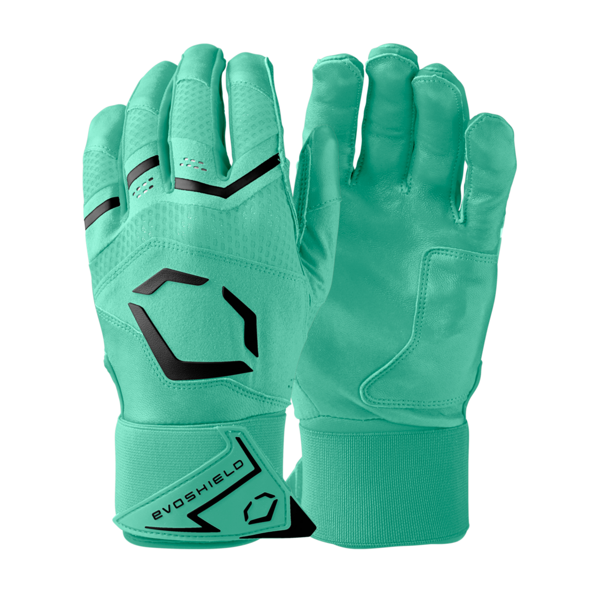 Wilson Youth Carbyne Batting Gloves with Strap-2