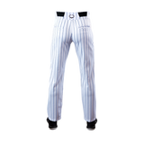 Wilson Men's Salute Pinstripe Open Bottom Baseball Pants-2
