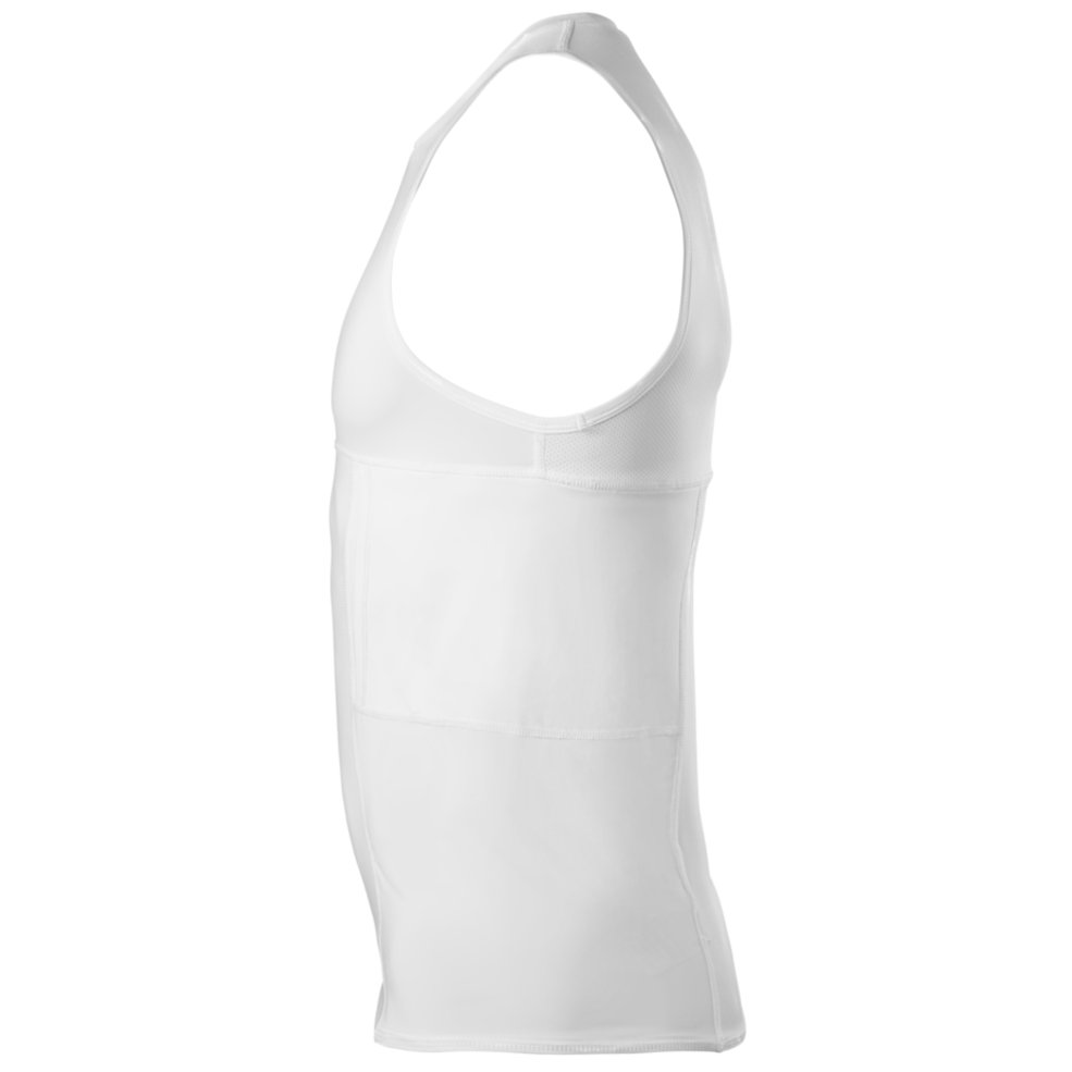 Wilson Men's Adult Sleeveless Rib Shirt Compression Shirt Only-4
