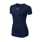 Wilson Women's Womens Season Ready Fitted Short Sleeve Shirt-5