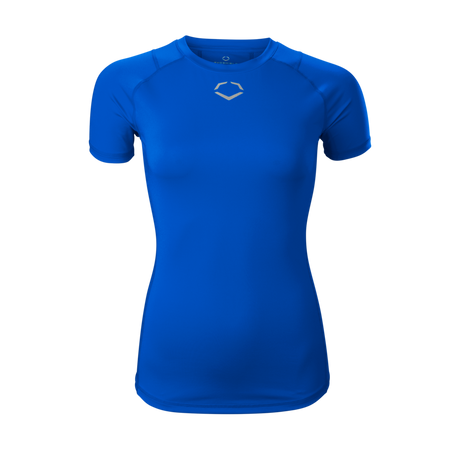 Wilson Women's Womens Season Ready Fitted Short Sleeve Shirt-1