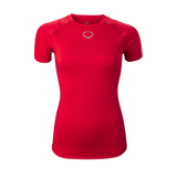 Wilson Women's Womens Season Ready Fitted Short Sleeve Shirt-1