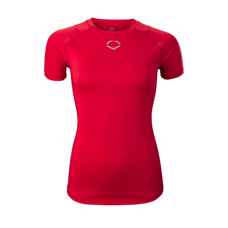 Wilson Women's Womens Season Ready Fitted Short Sleeve Shirt-1