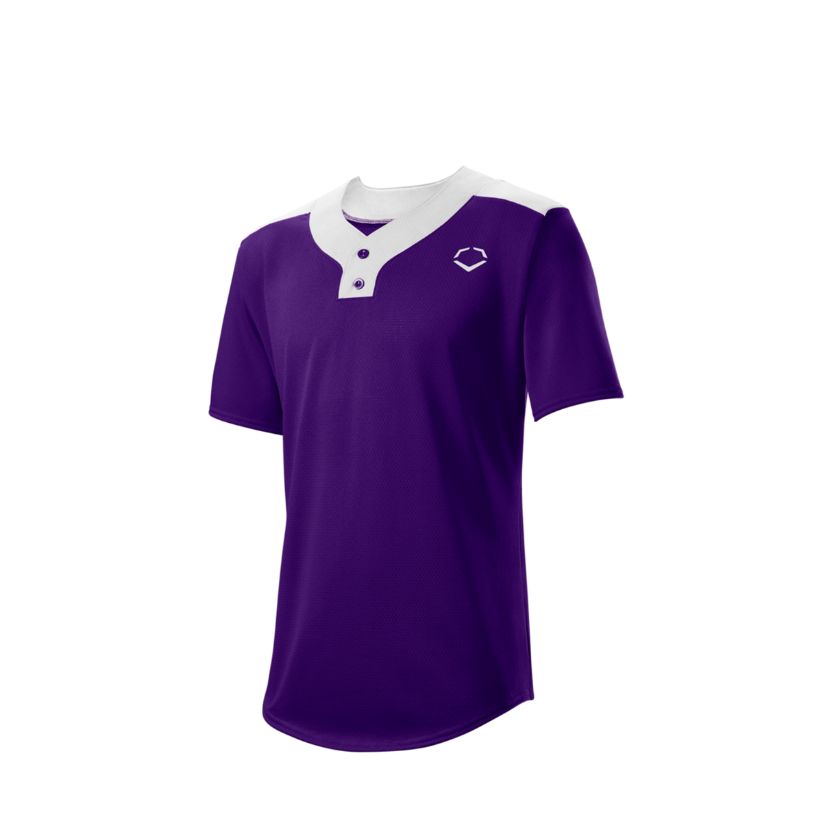 Wilson Men's E203 Two-button Baseball Jersey-3