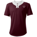 Wilson Men's E203 Two-button Baseball Jersey-2