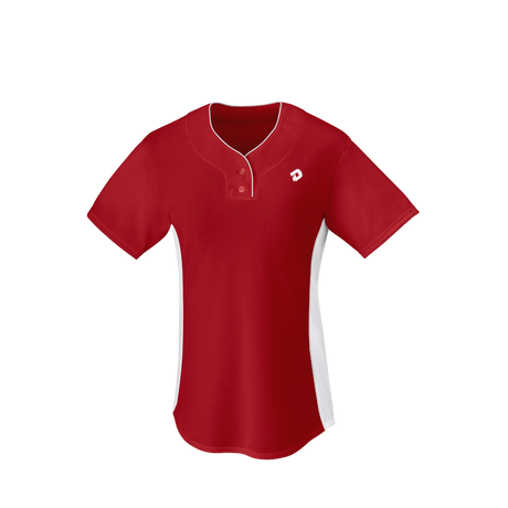 Wilson Women's T600 2-button Softball Jersey-2