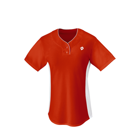 Wilson Women's T600 2-button Softball Jersey-2