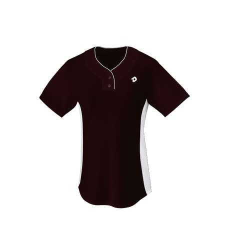 Wilson Women's T600 2-button Softball Jersey-2