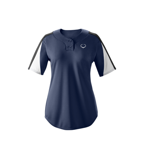 Wilson Women's E601 2-button Placket Pullover Softball Jersey-2