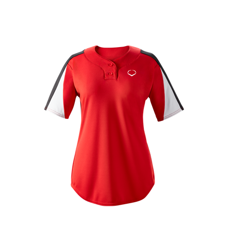 Wilson Women's E601 2-button Placket Pullover Softball Jersey-7