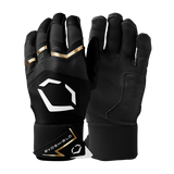 Wilson Adult Carbyne Batting Gloves with Strap-2