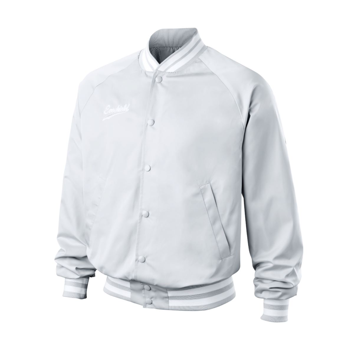 Wilson Men's Unisex Satin Bomber Jacket-5