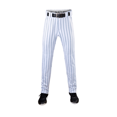 Wilson Men's Mens Salute Pinstripe Open Bottom Baseball Pants 2.0-1