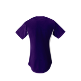 Wilson Girl's T600 2-button Softball Jersey-1