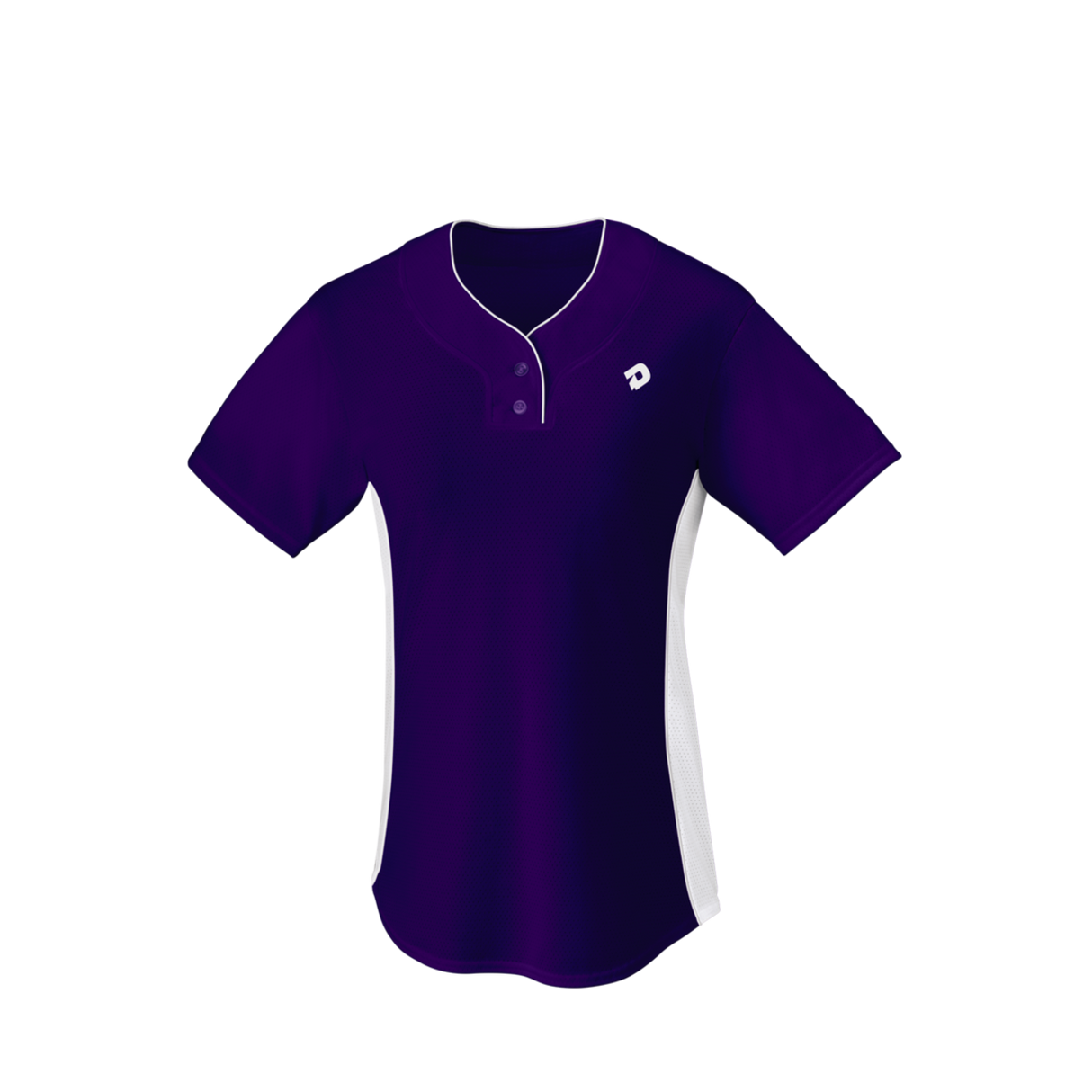 Wilson Girl's T600 2-button Softball Jersey-2