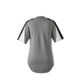 Wilson Girl's E601 2-button Placket Pullover Softball Jersey-1