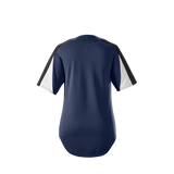 Wilson Girl's E601 2-button Placket Pullover Softball Jersey-1