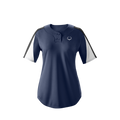 Wilson Girl's E601 2-button Placket Pullover Softball Jersey-2