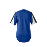 Wilson Girl's E601 2-button Placket Pullover Softball Jersey-1