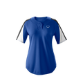 Wilson Girl's E601 2-button Placket Pullover Softball Jersey-2