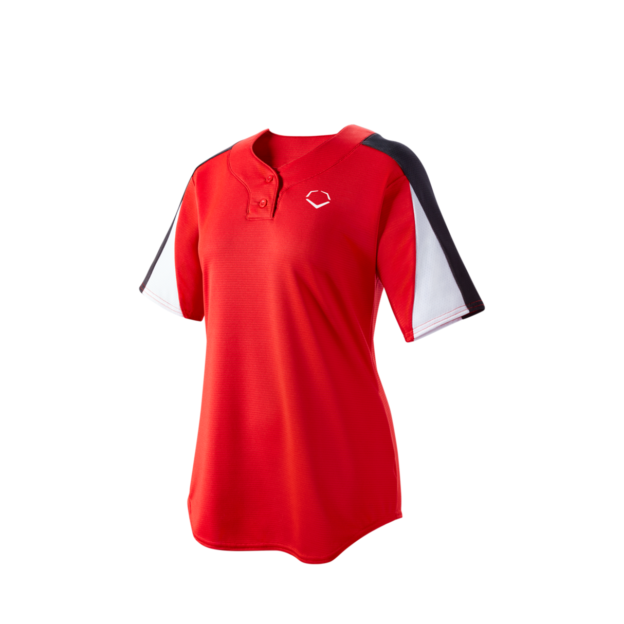 Wilson Girl's E601 2-button Placket Pullover Softball Jersey-4