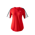 Wilson Girl's E601 2-button Placket Pullover Softball Jersey-7