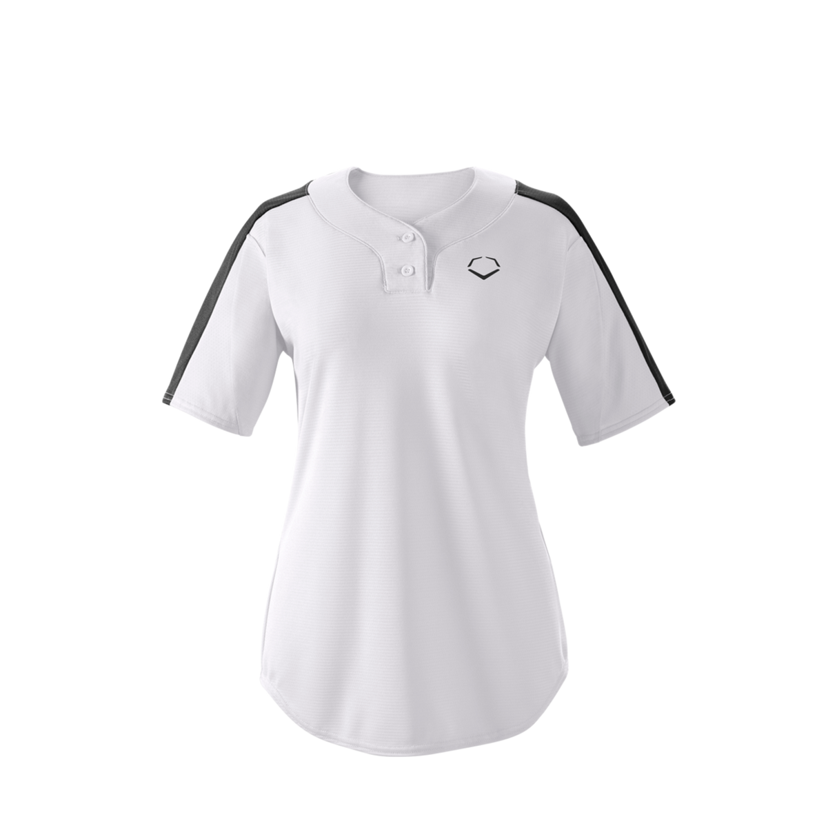 Wilson Girl's E601 2-button Placket Pullover Softball Jersey-2
