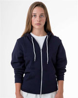 Los Angeles Apparel Men's Flex Fleece Full-Zip Hooded Sweatshirt