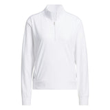 adidas Women's Ultimate365 Quarter-Zip Pullover Womens Apparel Sweatshirts & Fleece