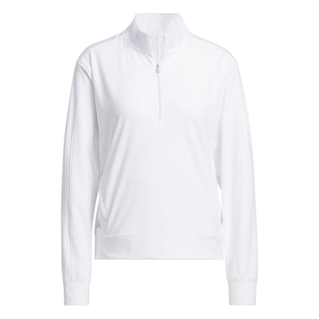 adidas Women's Ultimate365 Quarter-Zip Pullover Womens Apparel Sweatshirts & Fleece