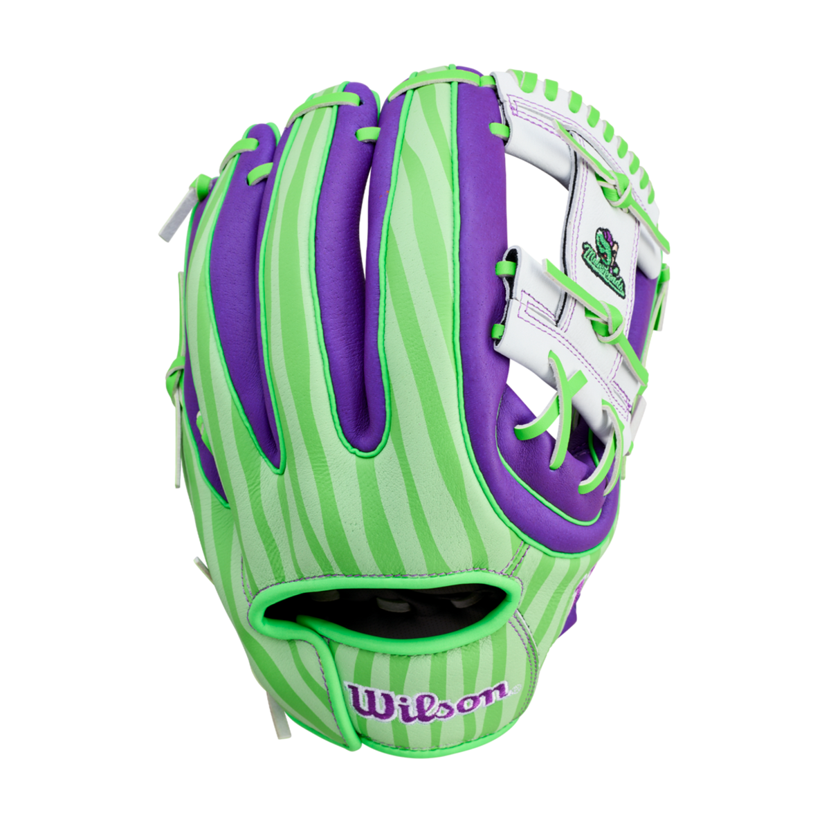 Wilson Men's 2026 Backyard Baseball Melonheads A450 11.5" Youth Baseball Glove-4