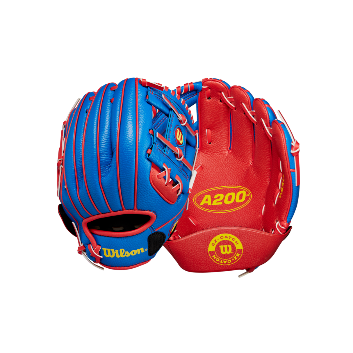 Wilson 2024 A200 Ez Catch 10" T-ball Baseball Glove-3