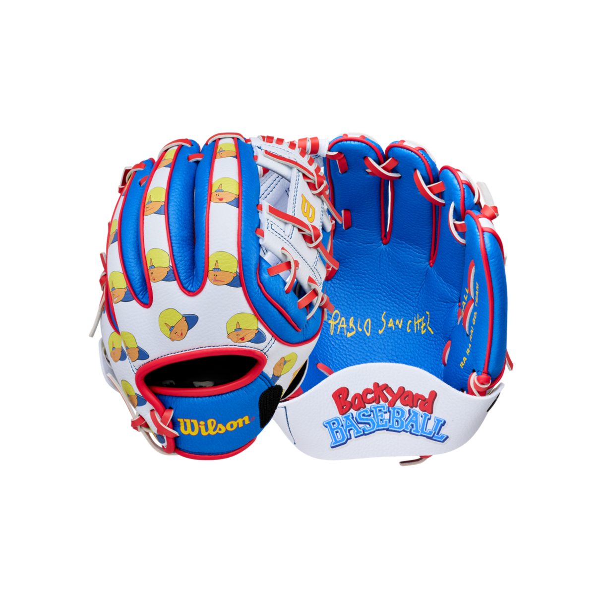 Wilson Men's 2026 Backyard Baseball Pablo A200 Ez Catch 10" Youth T-ball Glove-3