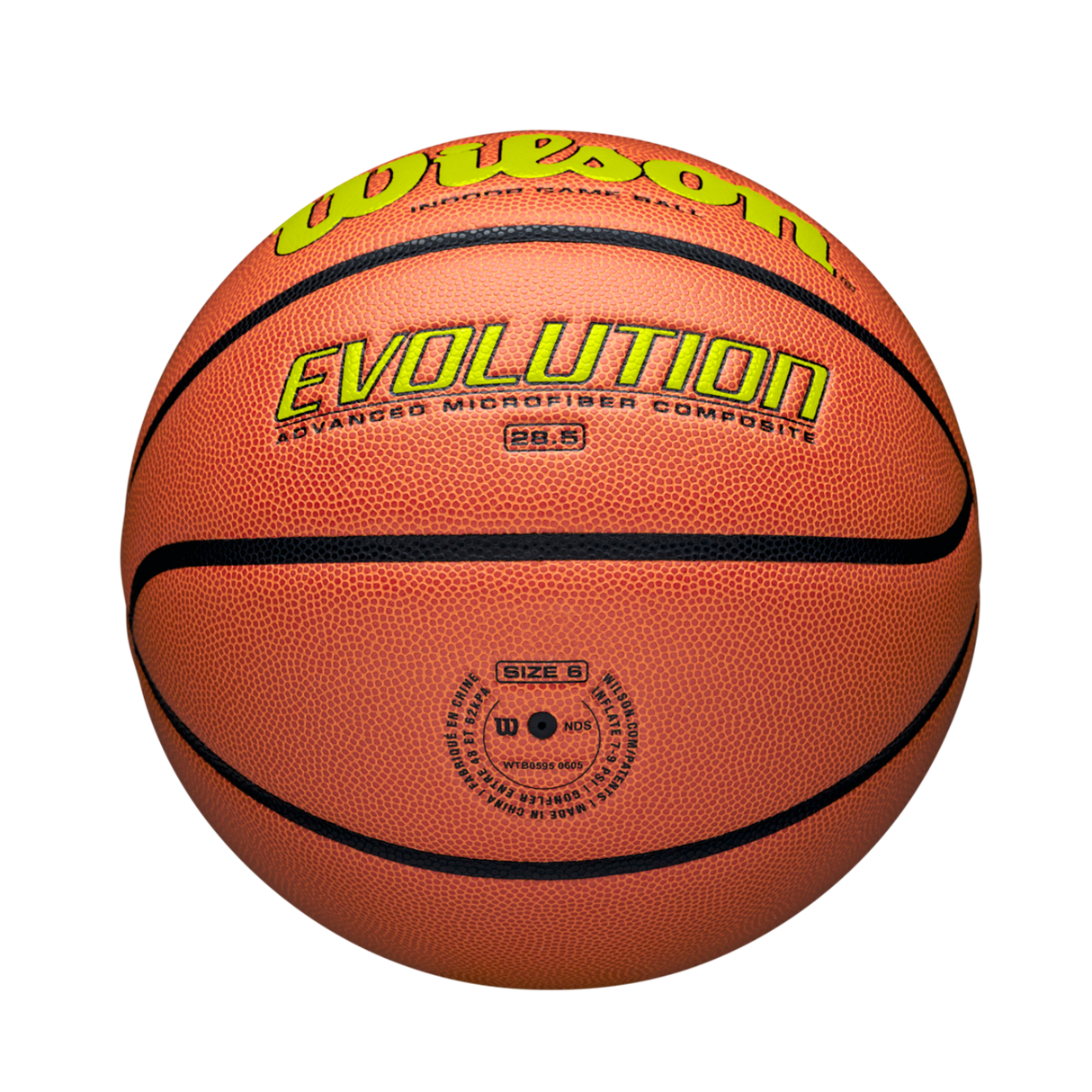 Wilson Adult Evolution Game Ball Basketball-6