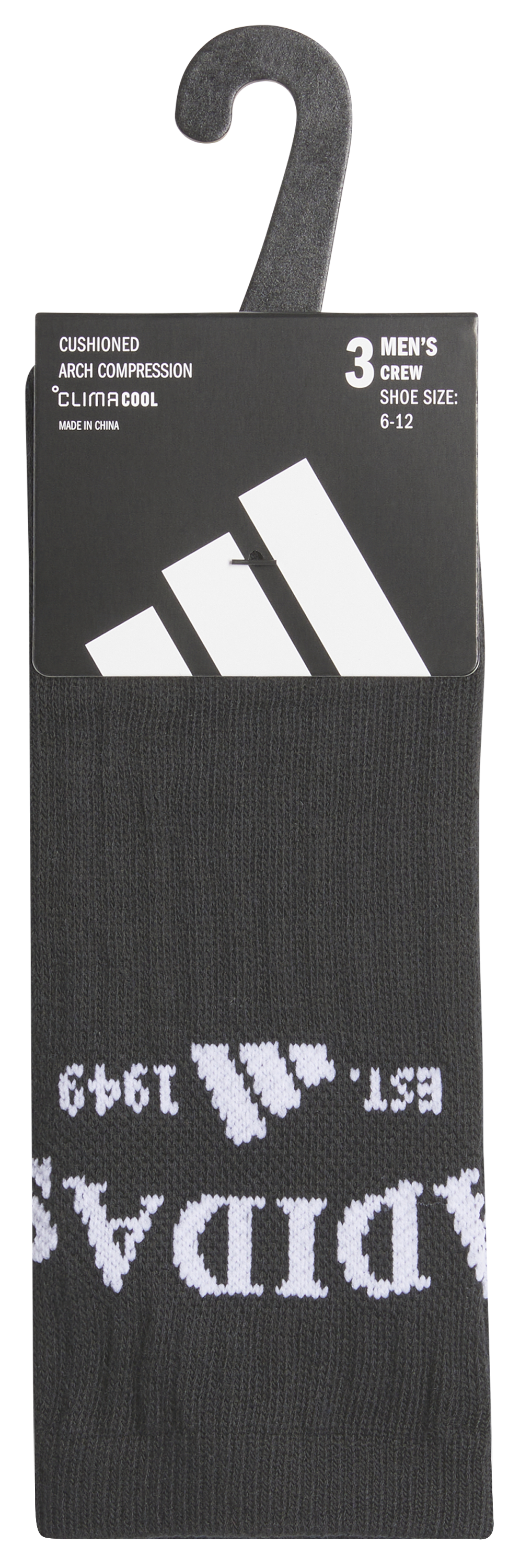 adidas Men's Foundation Sport 3-Pack Crew Sock-6