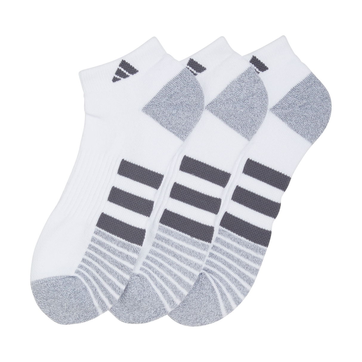 adidas Men's Cushioned 3.0 3-Pack Low Cut Sock-6