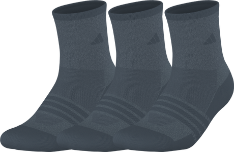 adidas Men's Cushioned X 4 3-Pack Mid-Crew Sock-1