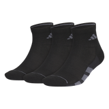 adidas Men's All Day Training 3-Pack Quarter Sock-1