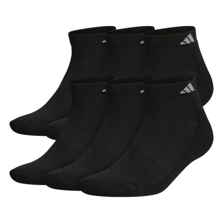 adidas Men's Athletic Cushioned 6-Pack Low Cut Sock-1