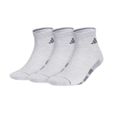adidas Men's All Day Training 3-Pack Quarter Sock-1