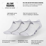 adidas Men's All Day Training 3-Pack Quarter Sock-2