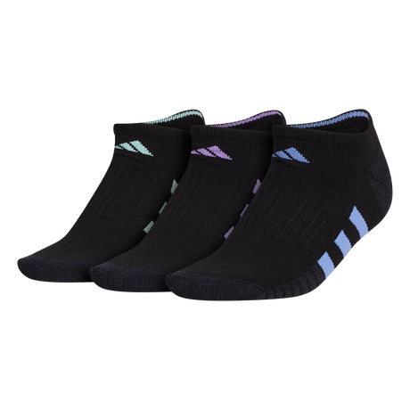 adidas Women's Cushioned 3.0 3-Pack No Show Sock-1