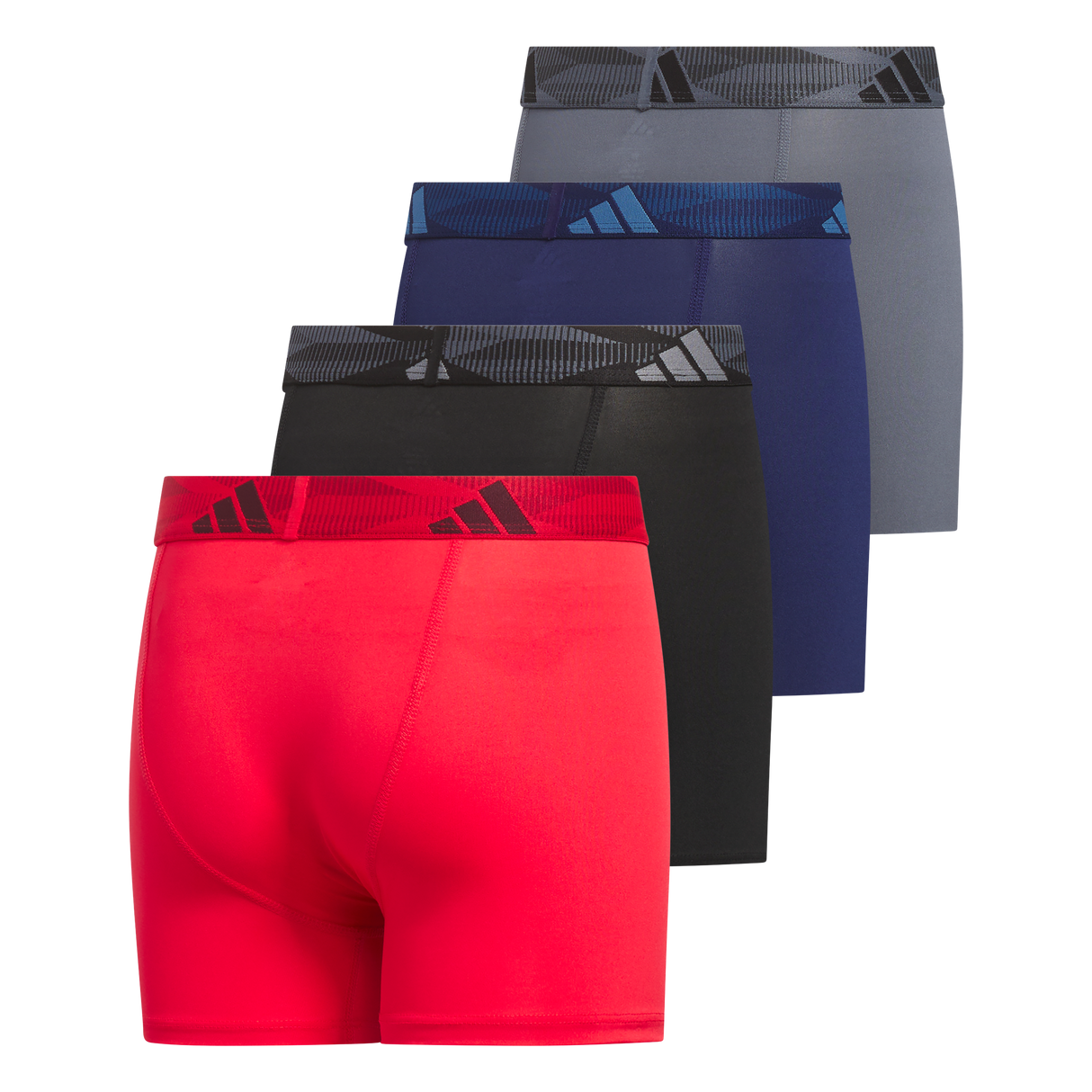 adidas Youth Microfiber 4-Pack Boxer Brief-3