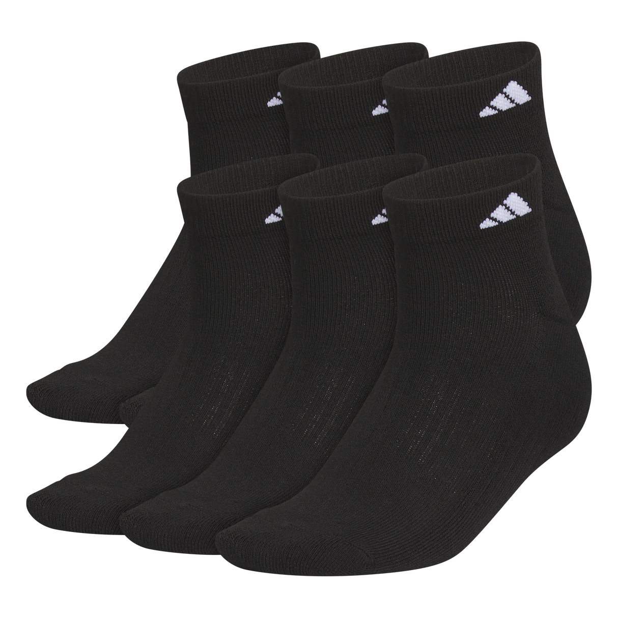 adidas Women's Classic Cushioned 6-Pack Low Cut Sock-1