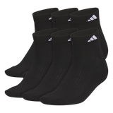adidas Women's Classic Cushioned 6-Pack Low Cut Sock-1