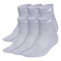 adidas Women's Classic Cushioned 6-Pack Low Cut Sock-1