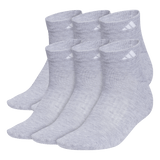 adidas Women's Classic Cushioned 6-Pack Low Cut Sock-1